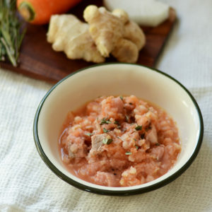 犬の手づくりごはんレシピ｜サムゲタン風スープごはん