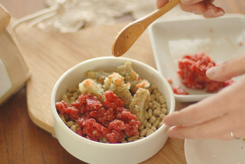 <クール便>犬猫用の馬肉 お試しセット(送料込)